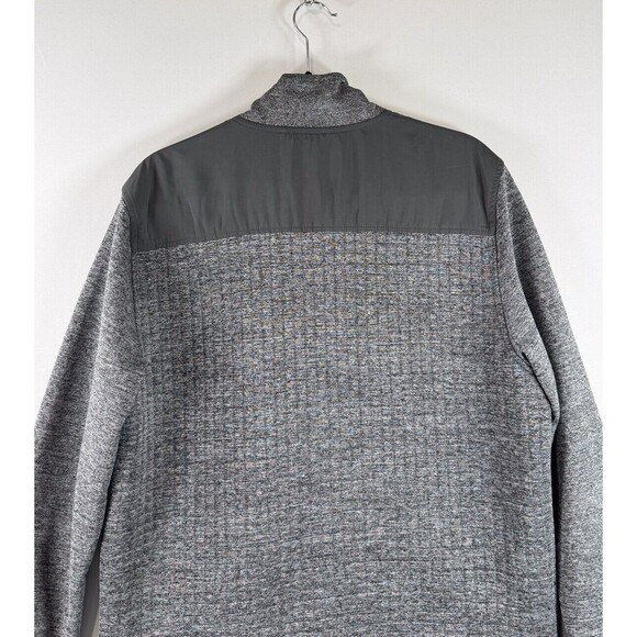 Ted Baker London Mens Jacket Gray Whooty Full Zip Fleece Bomber Outdoor S Small - Picture 14 of 15